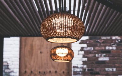 Rotan hanglampen, een natuurlijke sfeermaker