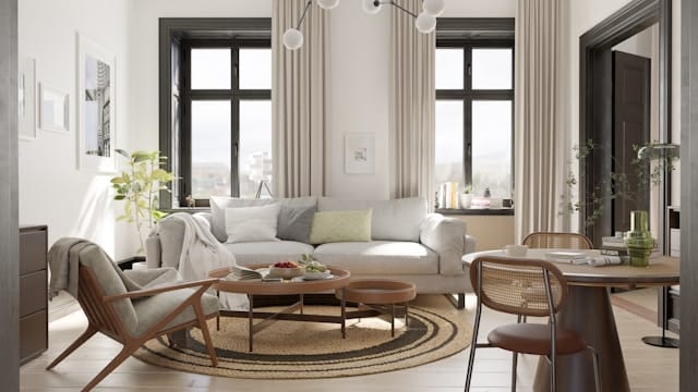 Warm Scandinavisch interieur: zo maakt u uw huis licht, rustig én gezellig