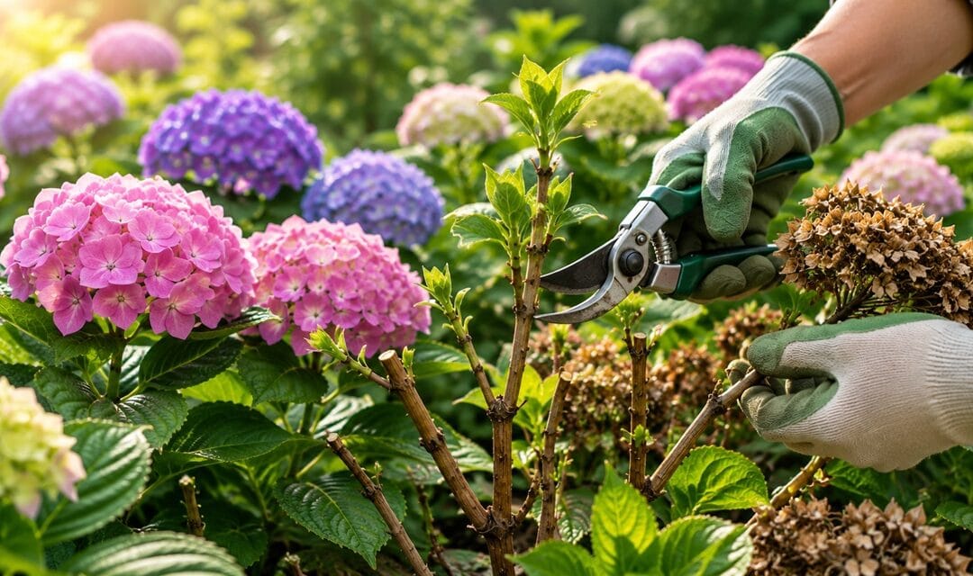 Hortensia snoeien, hoe pak je dit aan?
